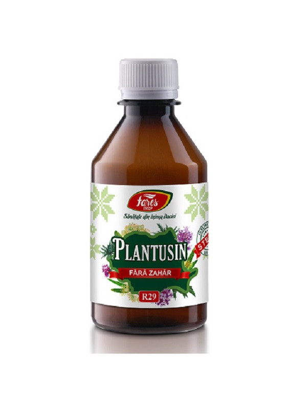 Sirop plantusin pt. diabetici 250ml fares