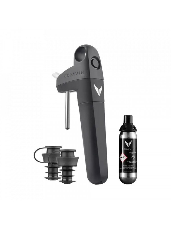 Sistem conservare vin, Pivot, Negru - Coravin