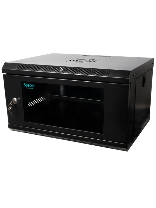 SPACER CABINET 19" 6U SPCW-6U-400-BK-02