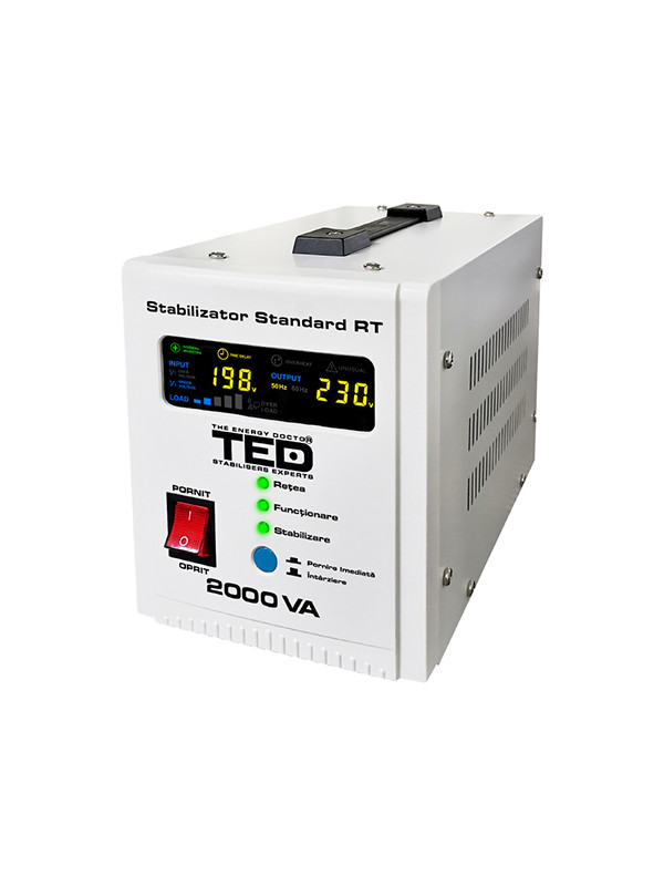 STABILIZATOR TENSIUNE AUTOMAT 2000VA TED ELECTRIC