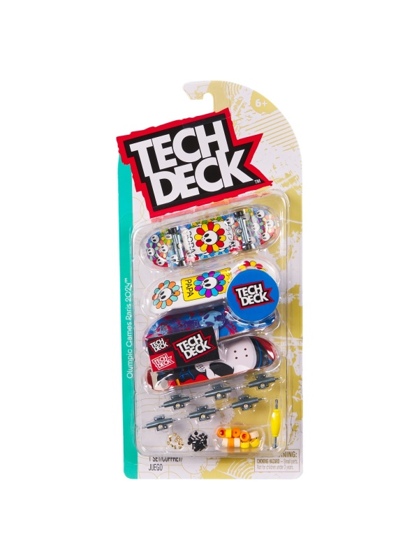 TECH DECK PACHET 4 PIESE FINGERBOARD PAPA 9.6CM