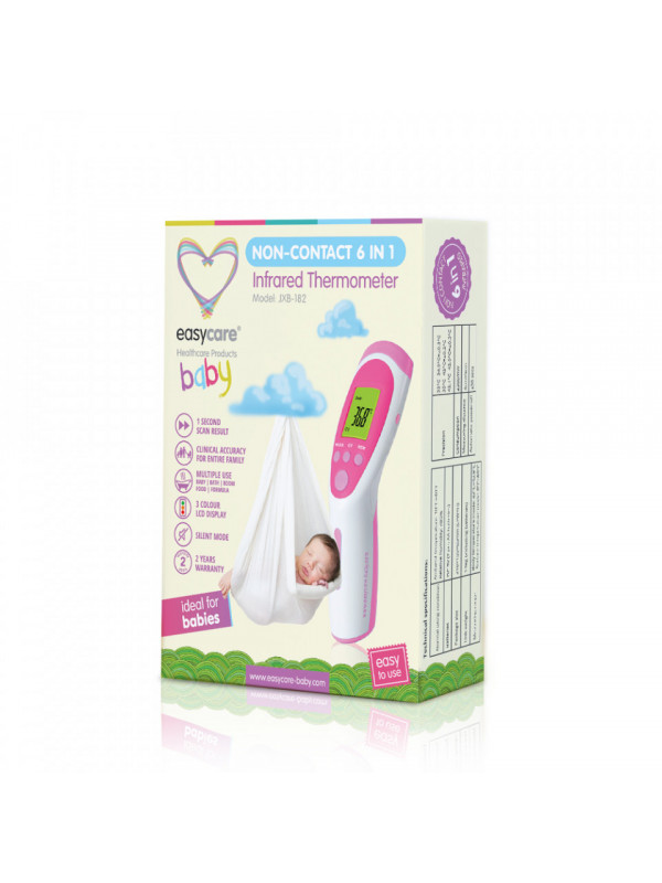 Termometru non contact multifunctional 6in1 EASYCARE Baby cu infrarosu
