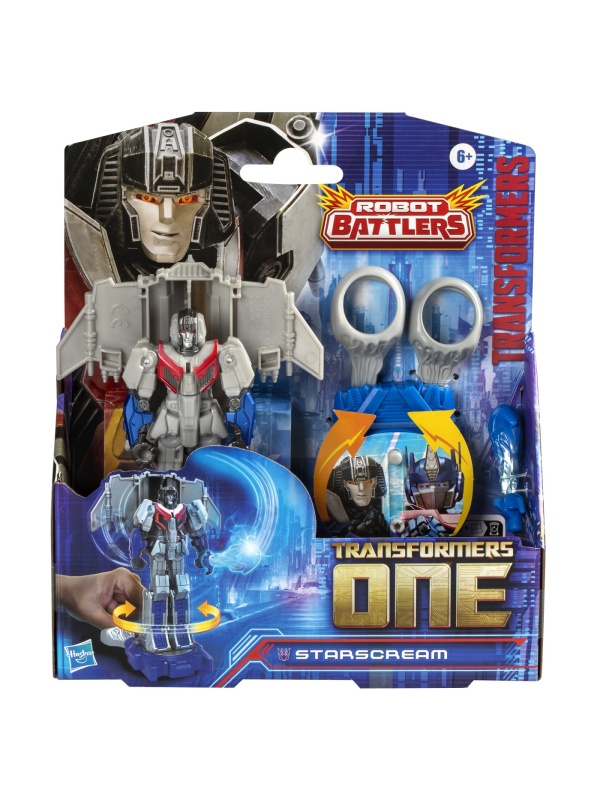 TRANSFORMERS ONE ROBOT BATTLERS FIGURINA STARSCREAM 11.5CM