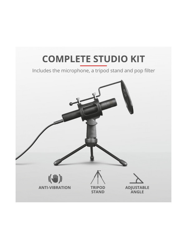 TRUST GXT 241 Velica USB Streaming Microphone