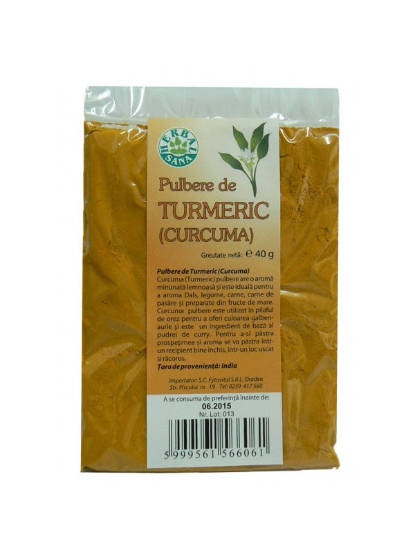 TURMERIC PULBERE 40g HERBAVIT