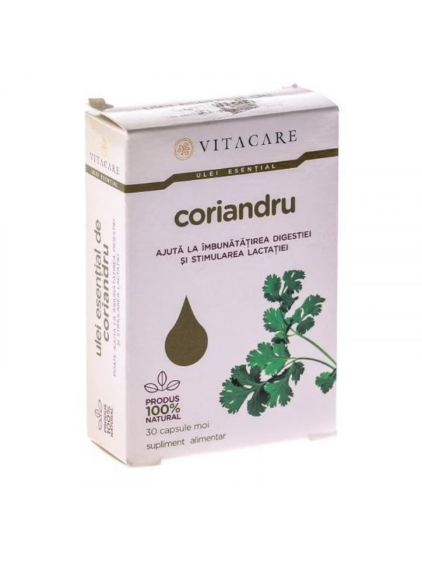Ulei Esențial de Coriandru - 30 Capsule