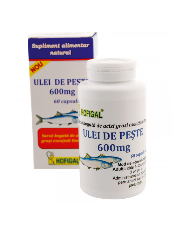 ULEI PESTE 600MG 60CPS MOI
