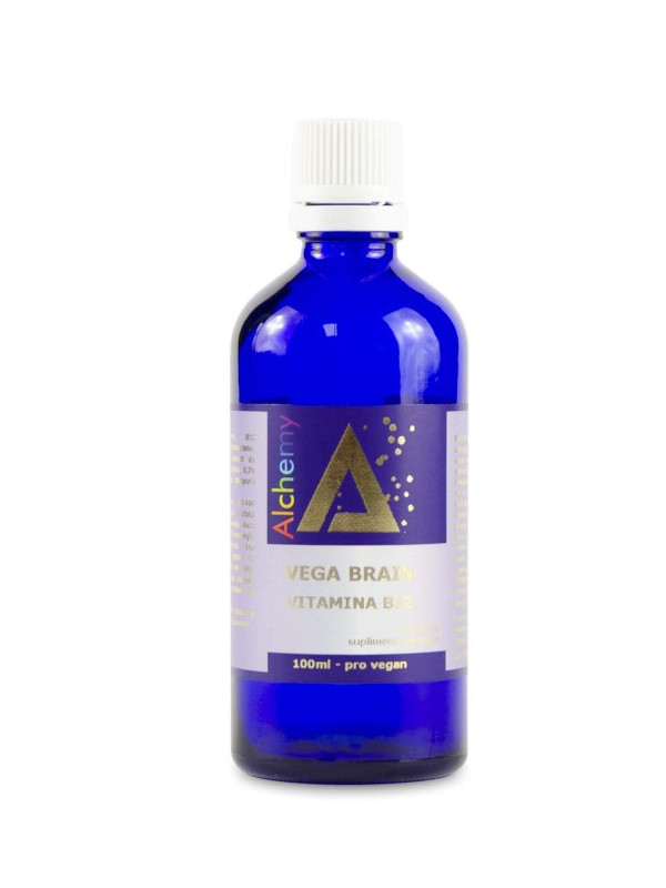VEGA BRAIN VITAMINA B12 LICHIDA "ALCHEMY" 100ml AGHORAS