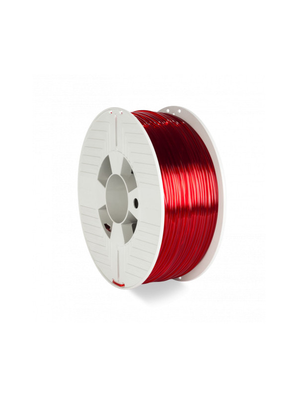 Verbatim 3D PRINTER FILAMENT PET-G 2.85MM 1KG RED TRANSPARENT