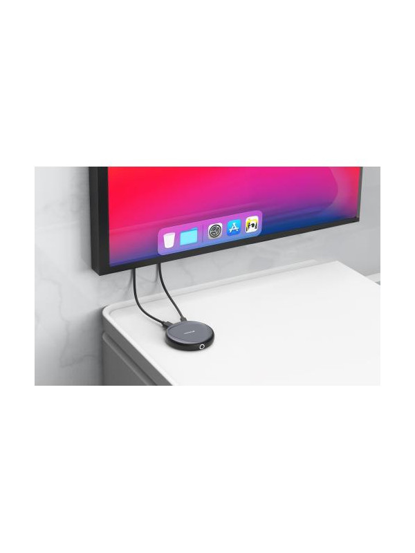 VERBATIM USB-C Wireless 4K Display Adapter with Hub