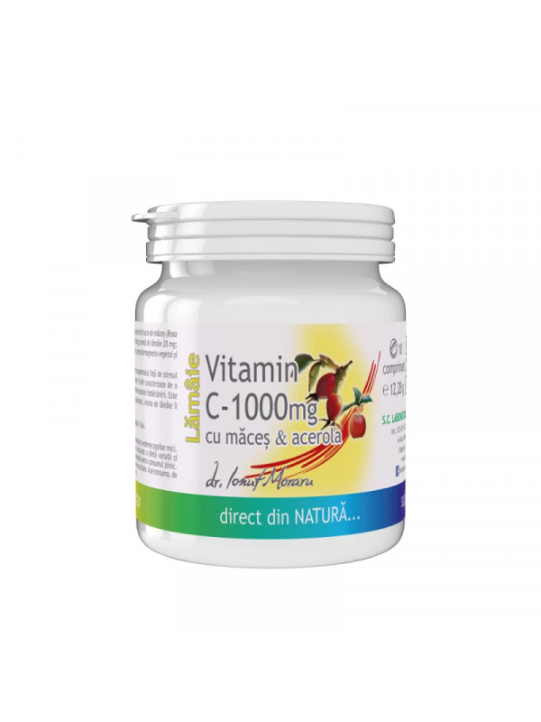 VITAMINA C 1000MG MACES&ACEROLA-LAMAIE 10CPR