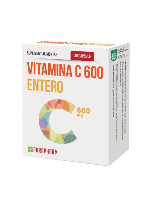 VITAMINA C 600 ENTERO 30CPS