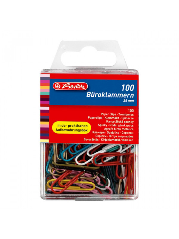Agrafe color 26 mm Herlitz 8760811