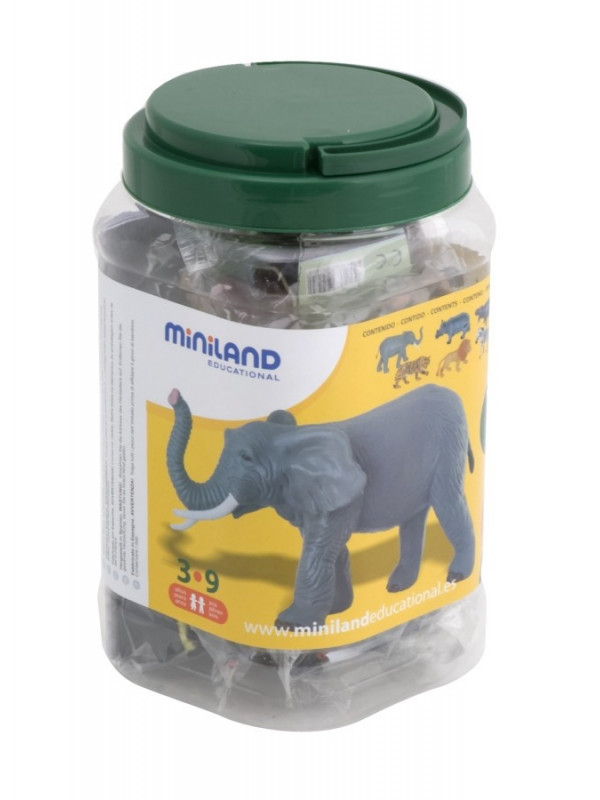 Animale salbatice set de 7 figurine - Miniland