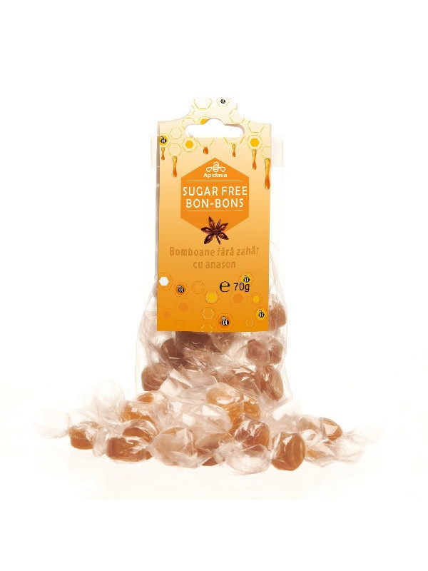 Bomboane fara zahar aroma anason 70gr