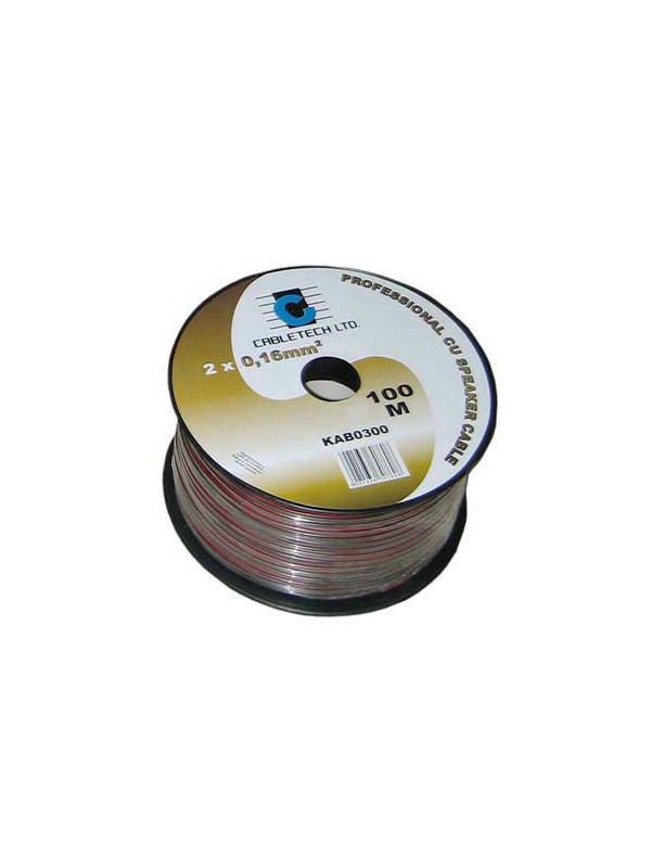 Cablu difuzor negru 0.75mm cu