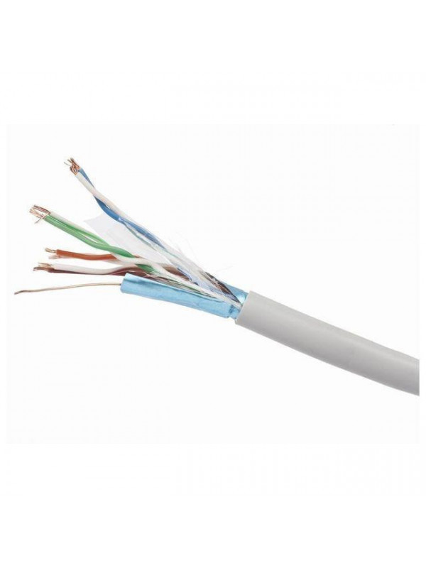 Cablu instalare de retea , Gembird , UTP cat. 5e AWG 24 CCA , 100m , gri