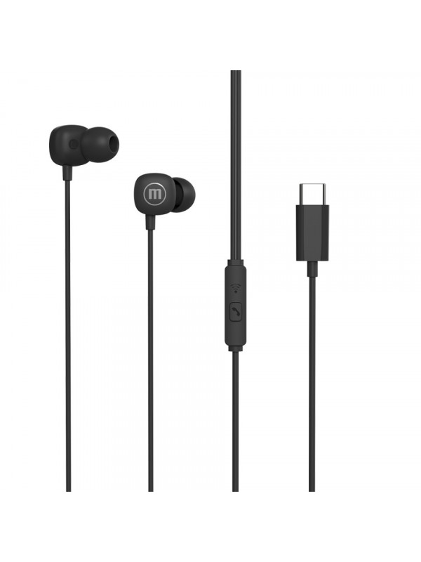 Căști Maxell Square+ - Type-c - 120 cm - negru