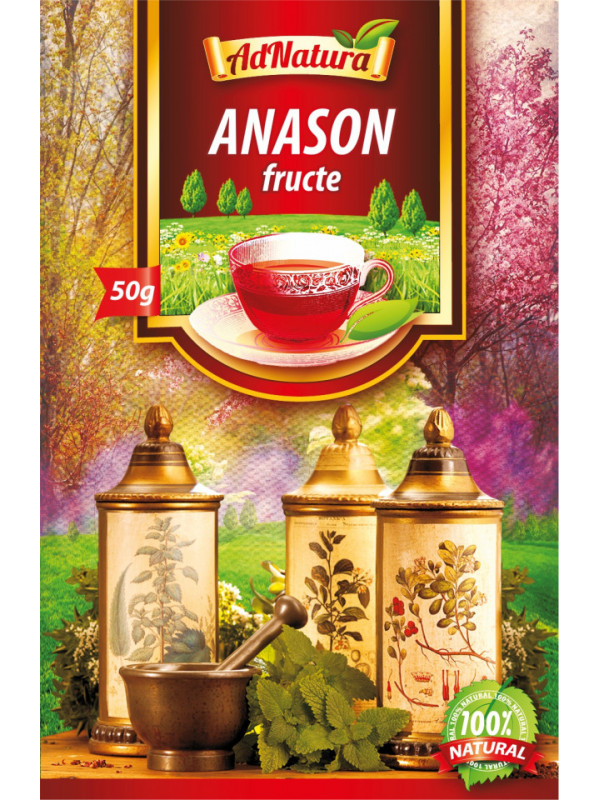Ceai anason fructe 50gr adserv