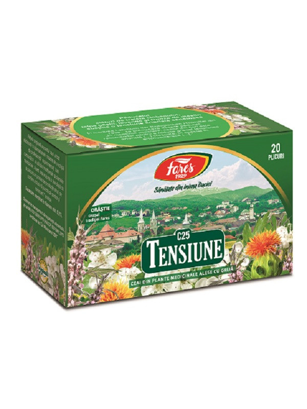 Ceai tensiune (hipertensiune) 20dz fares