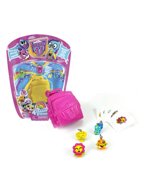 Charm U - Pachet cu 4 talismane si accesorii