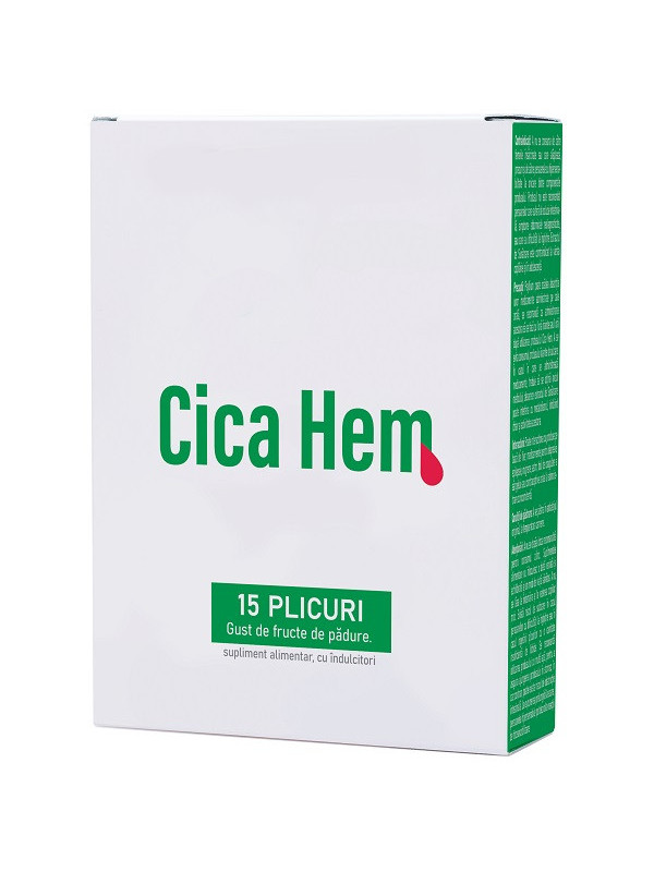 Cica hem 15 plicuri(fructe de padure)