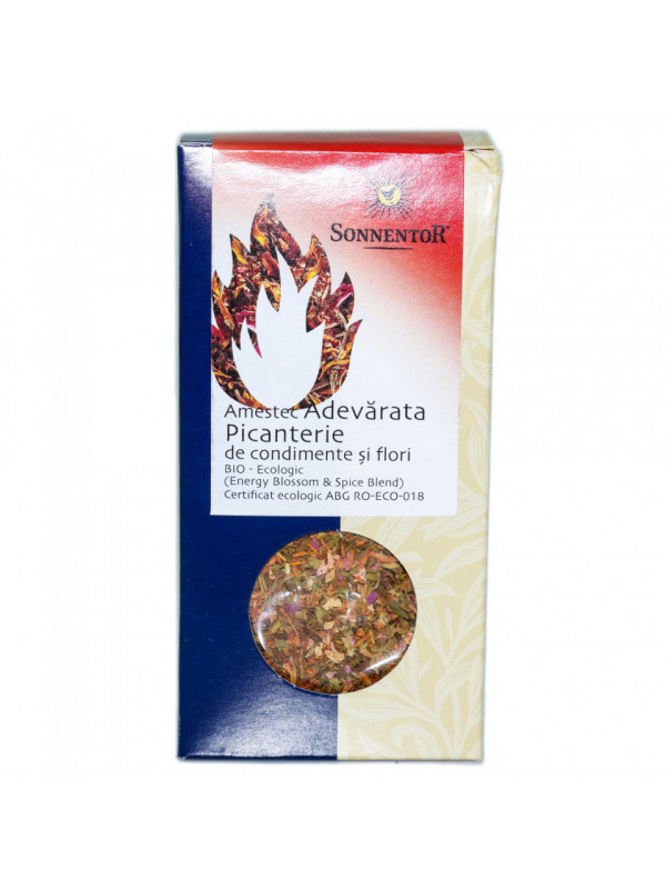 Condiment - adevarata picanterie-amestec de flori si mirodenii eco 30gr sonnentor