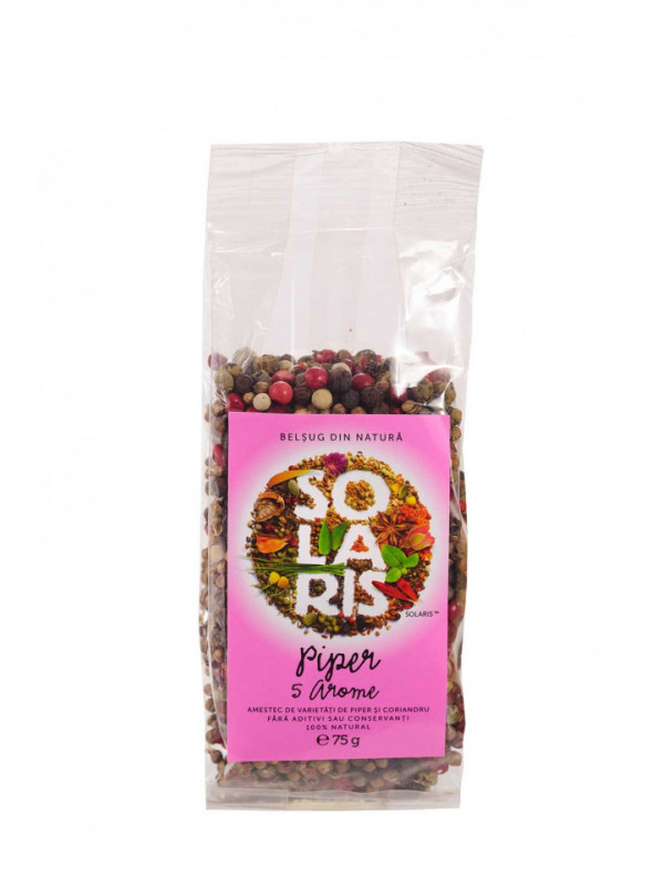 CONDIMENT-PIPER 5 AROME 75gr SOLARIS