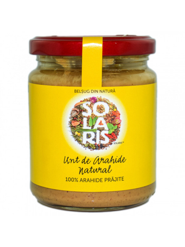 CREMA DE ARAHIDE 250gr SOLARIS