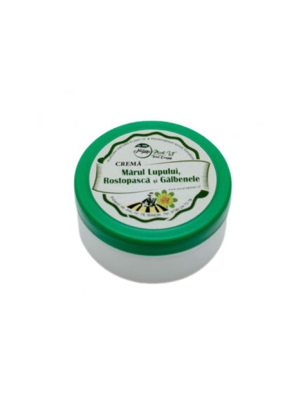 CREMA MARUL LUPULUI, ROSTOPASCA SI GALBENELE 100ml NATURA PLANT