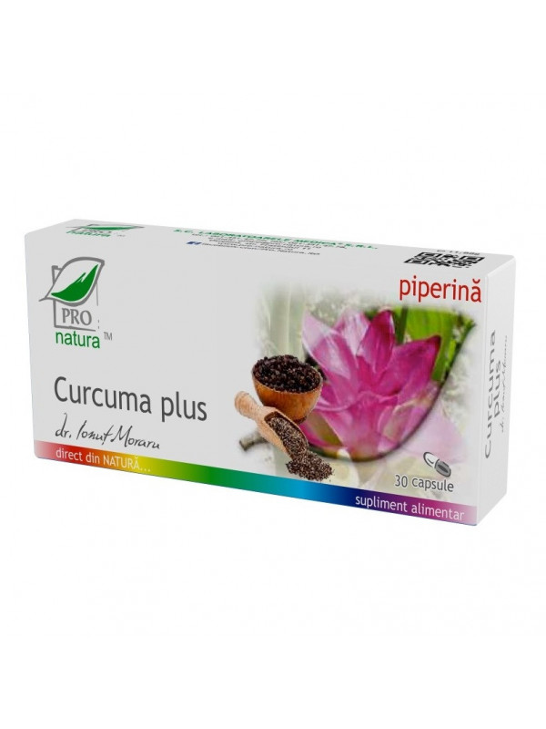 CURCUMA PLUS PIPERINA 30CPS