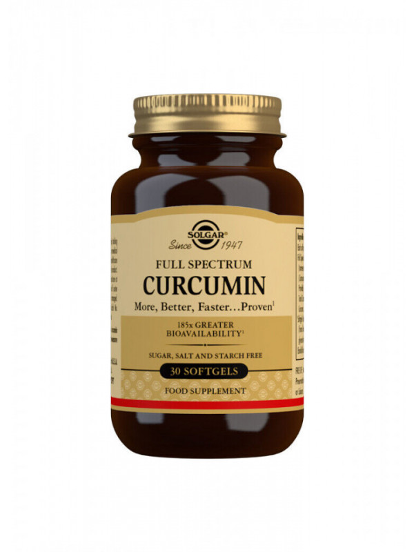 CURCUMIN FULL SPECTRUM softgels 30cps SOLGAR