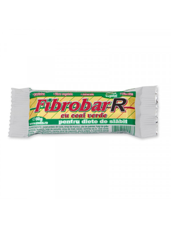 Fibrobar cu ceai verde 50gr redis