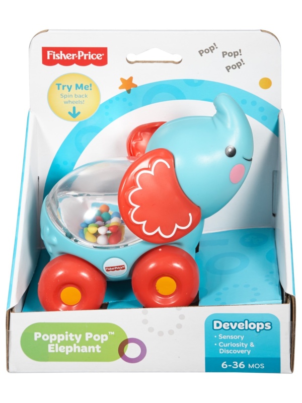 FISHER PRICE JUCARIE APASA SI MERGI ELEFANT