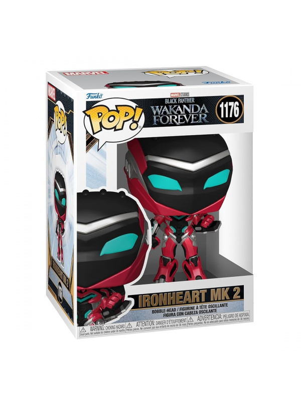 Funko POP Marvel: BPWF S2- Ironheart MK 2