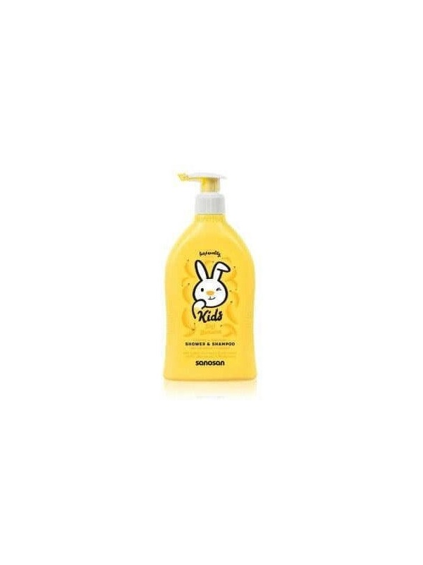GEL DUS & SAMPON COPII BANANE POMPITA 400ML
