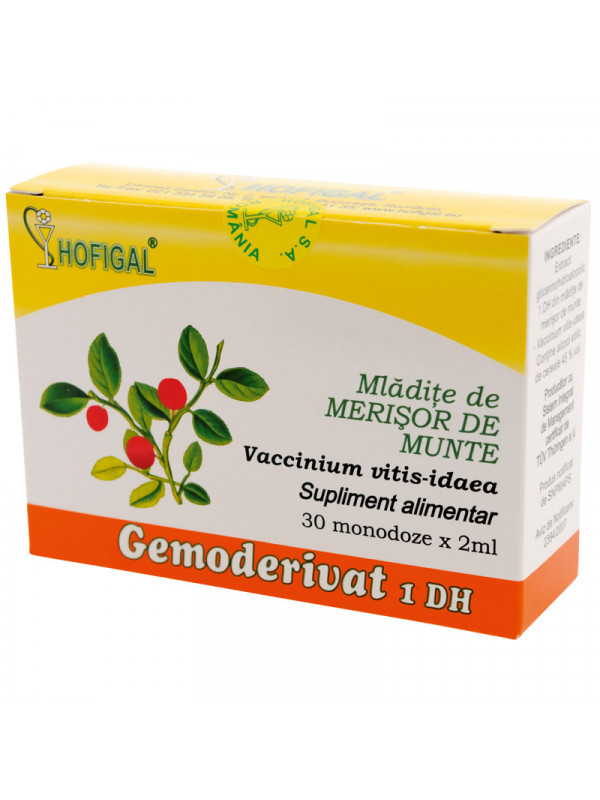 GEMODERIVAT MLADITE MERISOR DE MUNTE 2ML*30MDZ