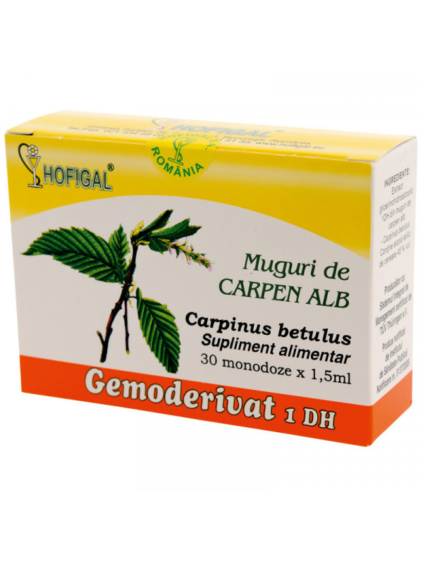 GEMODERIVAT MUGURI CARPEN ALB 1,5ML*30MDZ