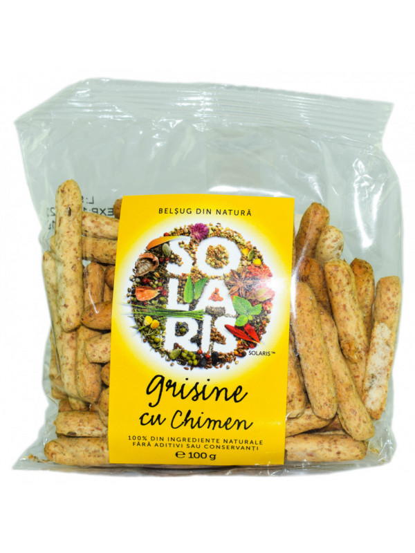 Grisine faina integrala si chimen 100gr solaris