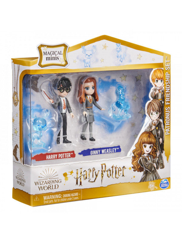 Harry potter wizarding world magical minis set 2 figurine harry potter si ginny weasley