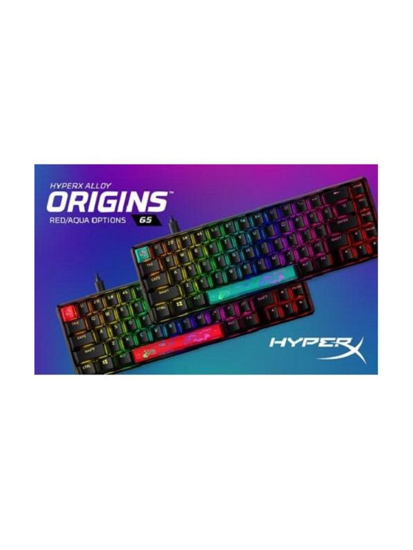 HP HYPERX ALLOY 65 AQUA KEYBOARD RGB