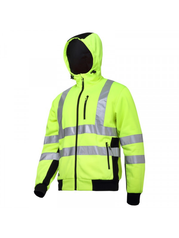 JACHETA REFLECTORIZANTA TIP-HANORAC / VERDE - 2XL