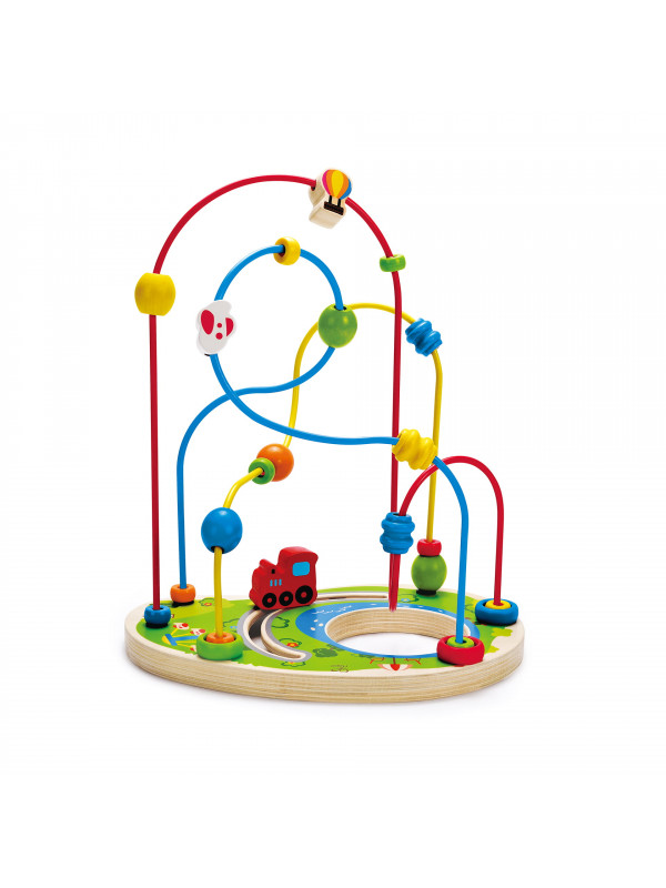 Jucarie din lemn - Centru de activitati Playground Pizzaz