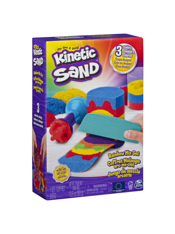 KINETIC SAND SET UNELTE DE CURCUBEU CU ACCESORII