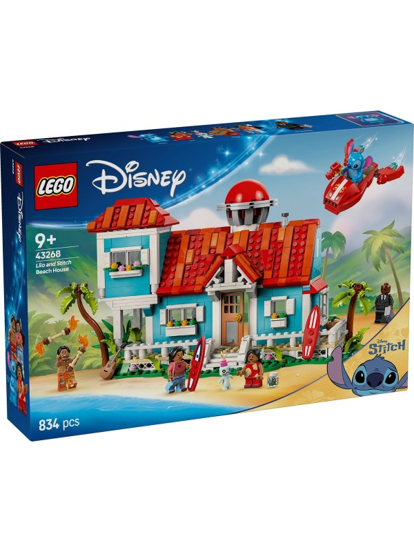 LEGO DISNEY CASA DE PE PLAJA A LUI LILO SI STITCH 43268