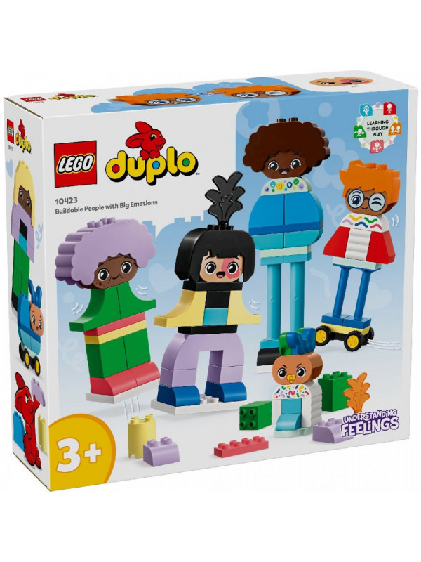 LEGO DUPLO OAMENI CONSTRUIBILI CU EMOTII MARI 10423