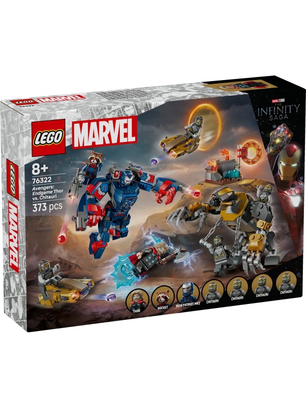 LEGO MARVEL RAZBUNATORII THOR VS CHITAURI SFARSITUL JOCULUI 76322