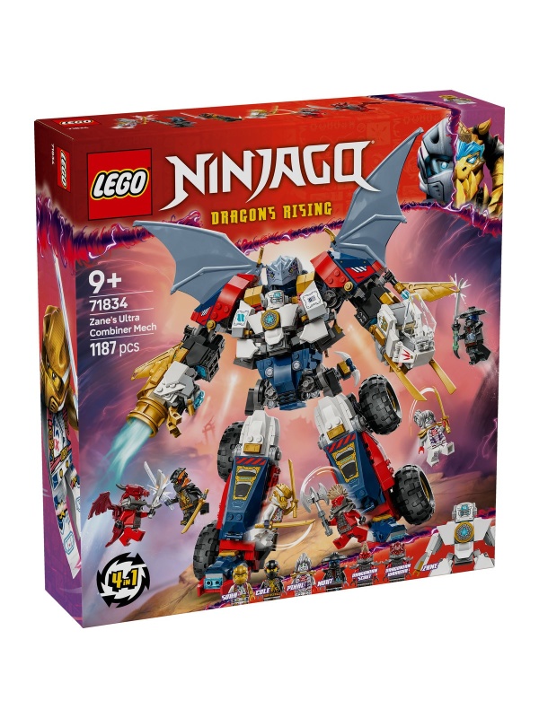 LEGO NINJAGO ULTRAROBOTUL COMBINAT AL LUI ZANE 71834