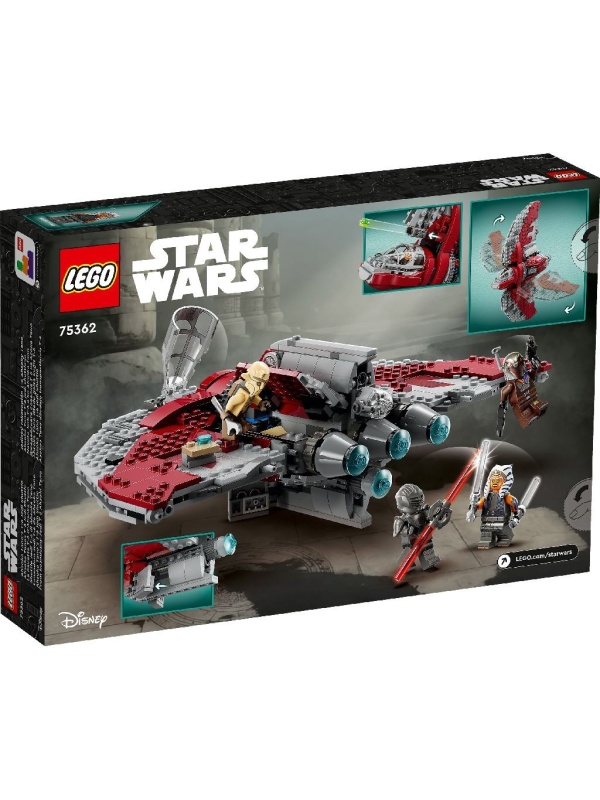 LEGO STAR WARS NAVETA JEDI T-6 A LUI AHSOKA TANO 75362