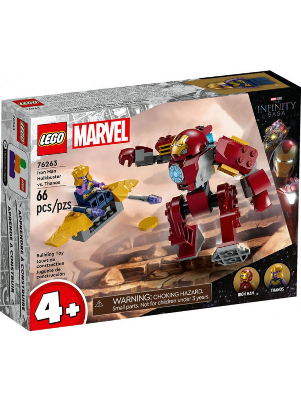 Lego super heroes iron man hulkbuster vs thanos 76263